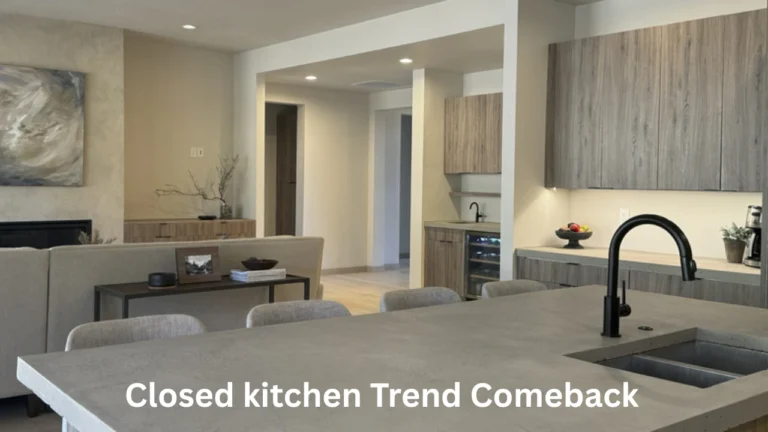 Closed Kitchen Trend Comeback